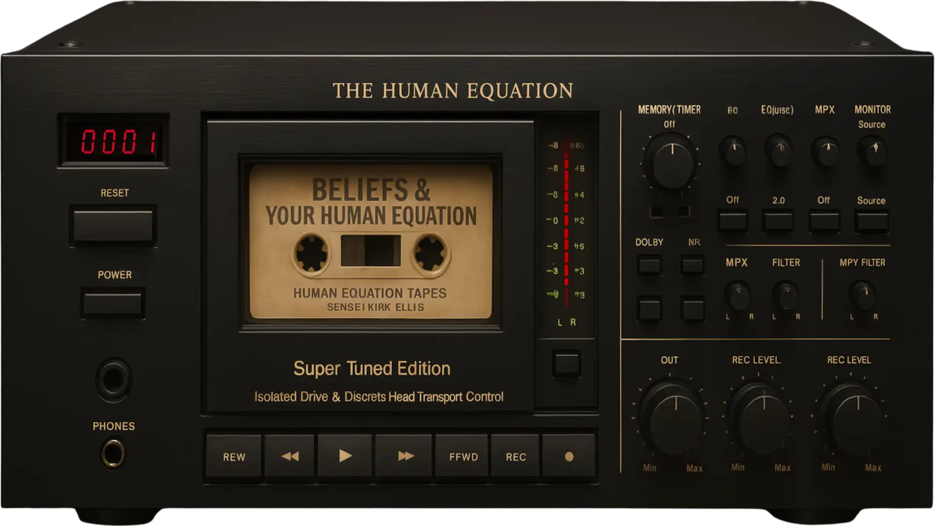 Beliefs And Your Human Equation Cassette Deck