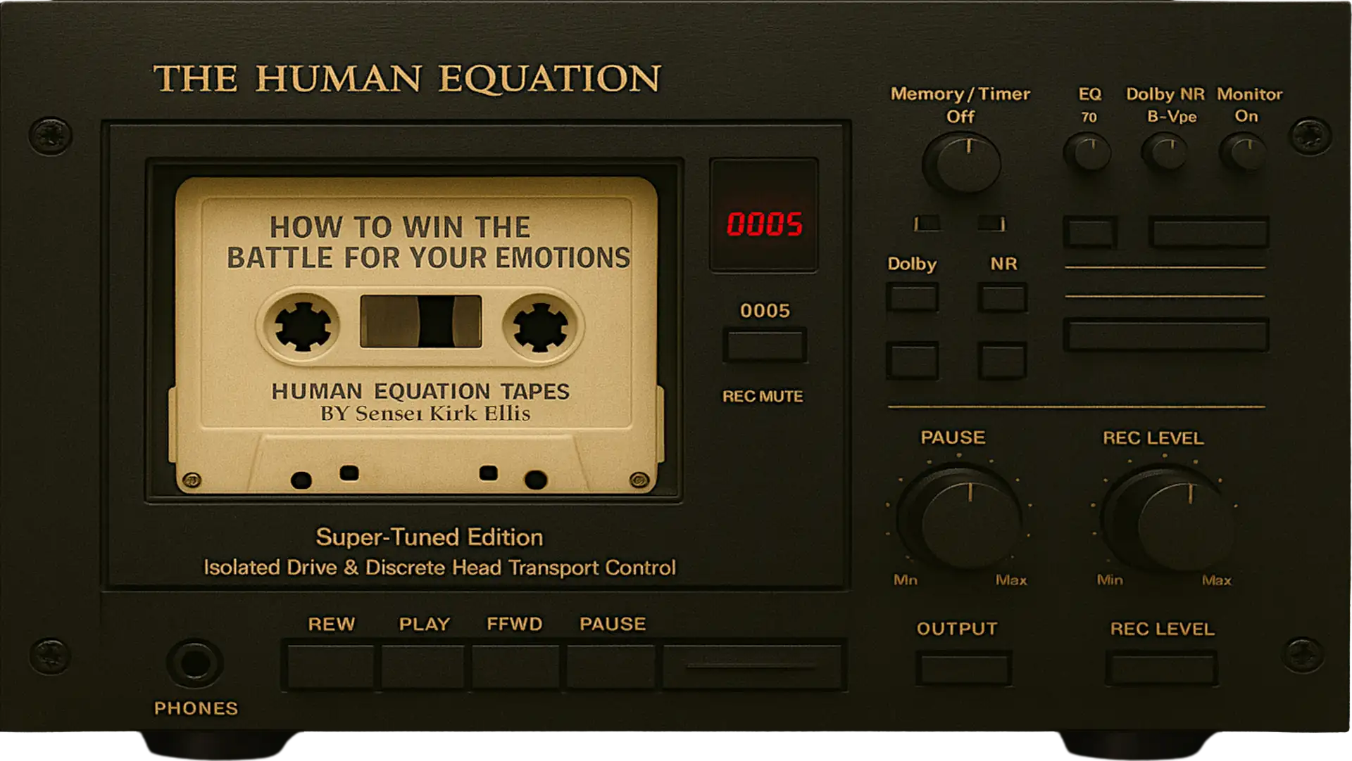 How To Win The Battle For Your Emotions Cassette Deck