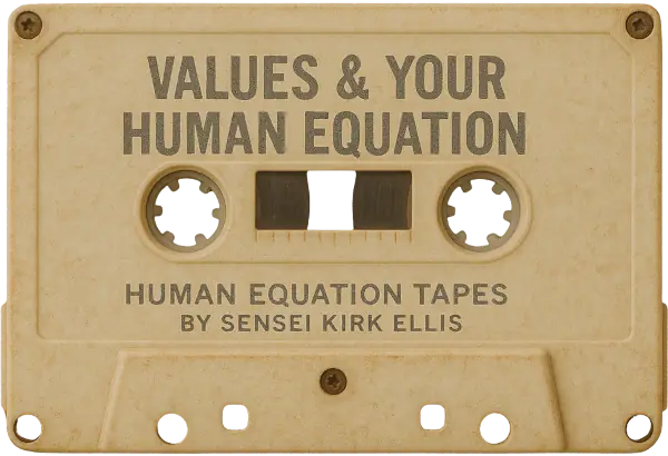 The Tape Library: Values And Your Human Equation Cassette